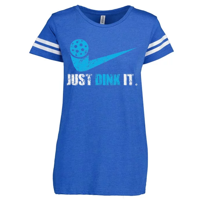 Just Dink It Pickleball Player Fan Gift Enza Ladies Jersey Football T-Shirt