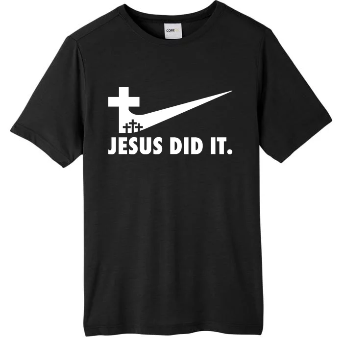 Jesus Did It Cross ChromaSoft Performance T-Shirt