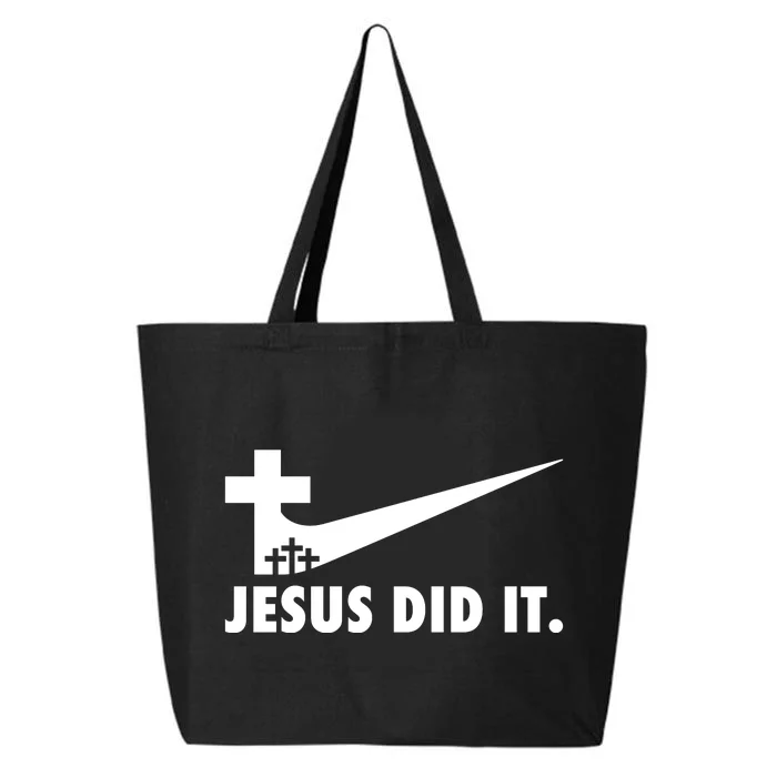 Jesus Did It Cross 25L Jumbo Tote