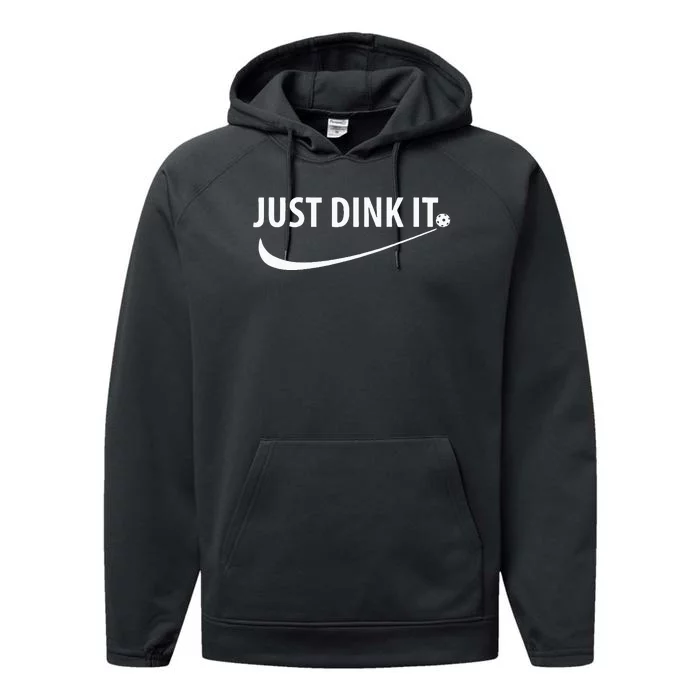 Just Dink It Pickleball Performance Fleece Hoodie