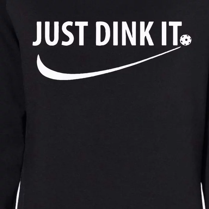 Just Dink It Pickleball Womens California Wash Sweatshirt