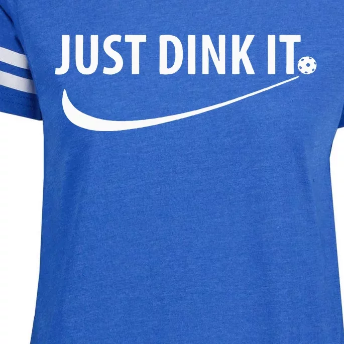 Just Dink It Pickleball Enza Ladies Jersey Football T-Shirt