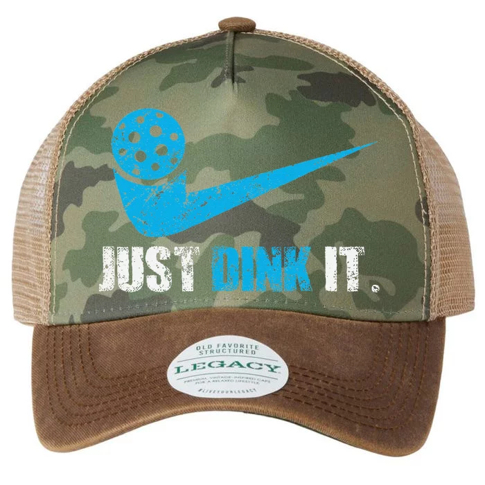 Just Dink It Pickleball Player Fan Gift Legacy Tie Dye Trucker Hat