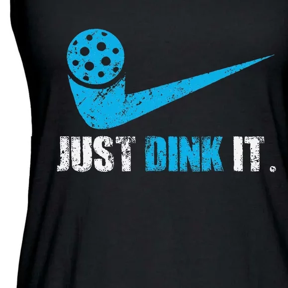 Just Dink It Pickleball Player Fan Gift Ladies Essential Flowy Tank