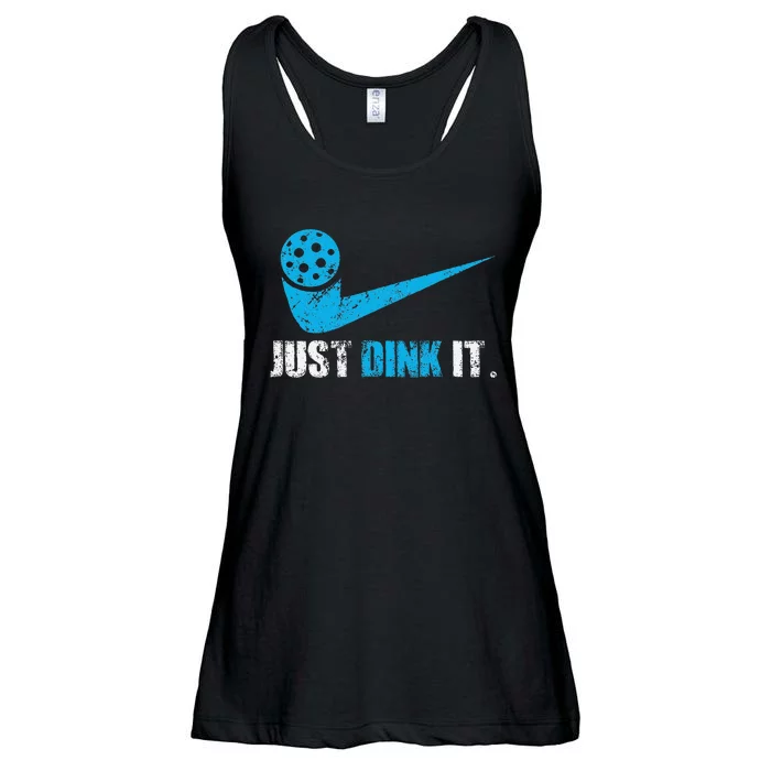 Just Dink It Pickleball Player Fan Gift Ladies Essential Flowy Tank