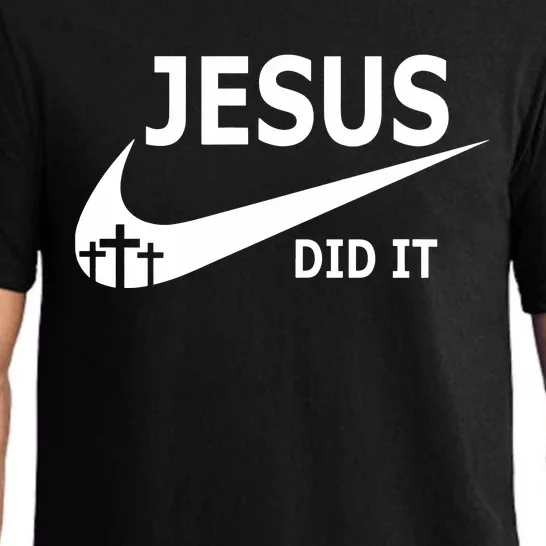 Jesus Did It Faith Cross Christian Pajama Set