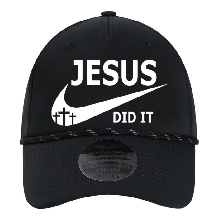 Jesus Did It Faith Cross Christian Performance The Dyno Cap