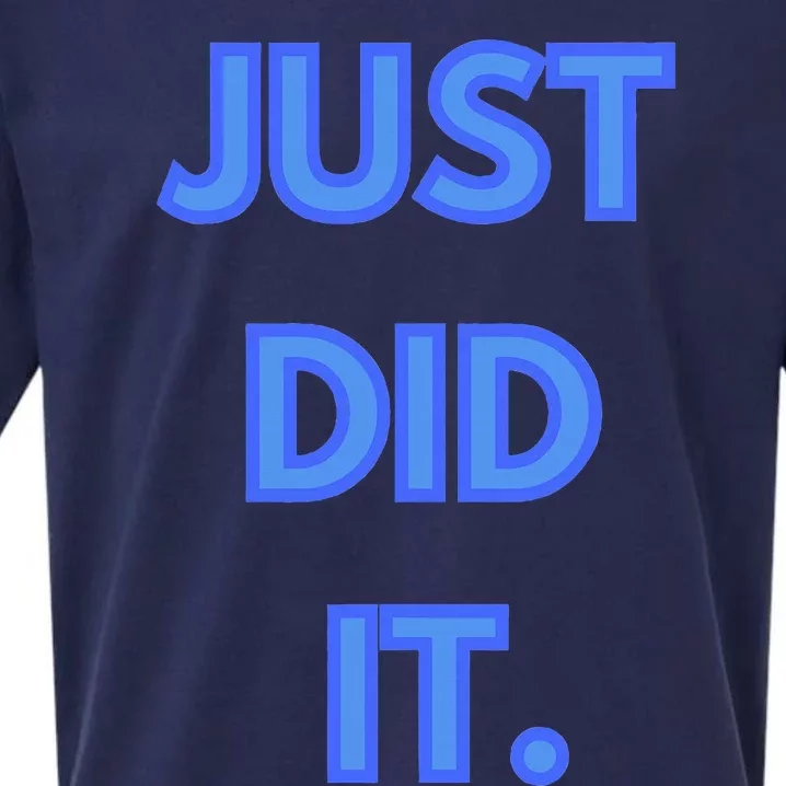 Just Did It Sueded Cloud Jersey T-Shirt