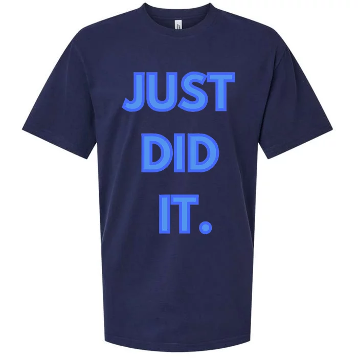 Just Did It Sueded Cloud Jersey T-Shirt