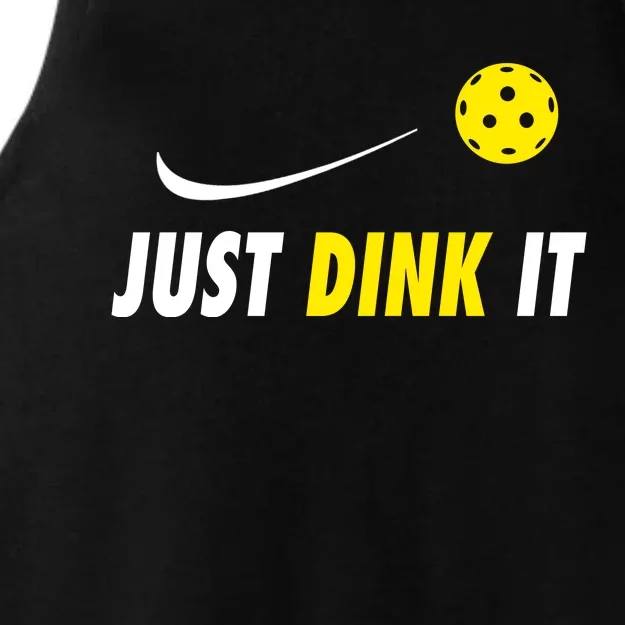 Just Dink It Funny Pickleball Ladies Tri-Blend Wicking Tank