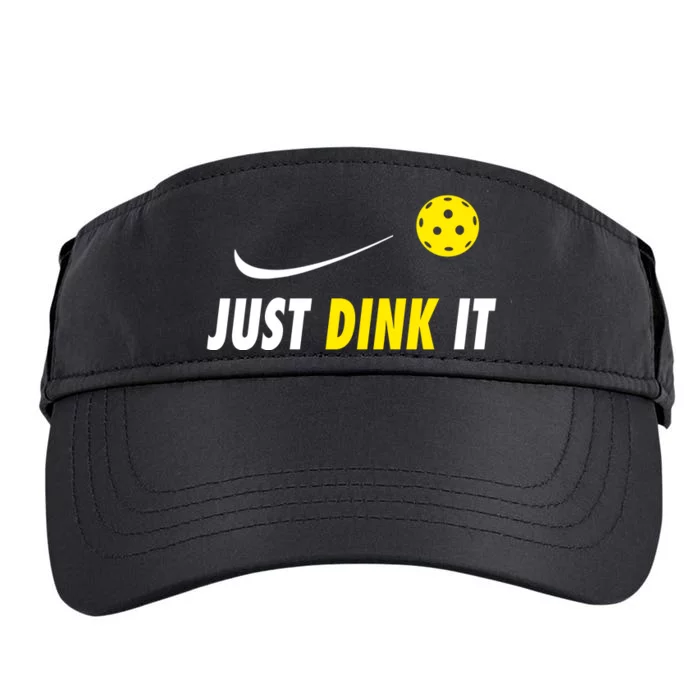 Just Dink It Funny Pickleball Adult Drive Performance Visor