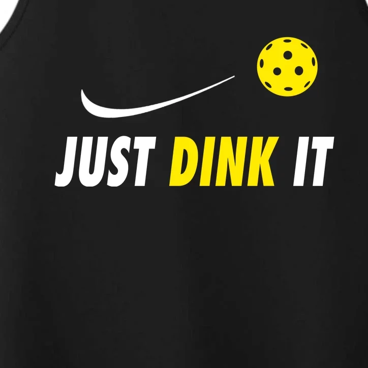 Just Dink It Funny Pickleball Performance Tank