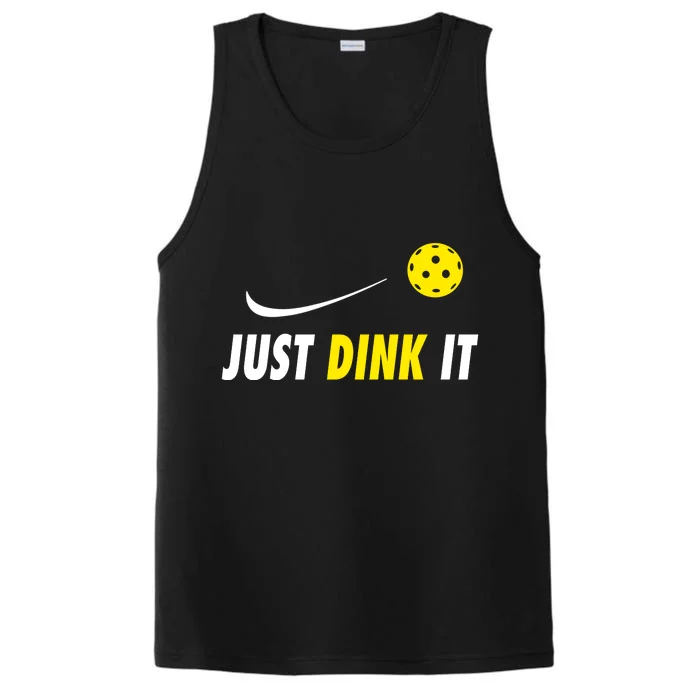 Just Dink It Funny Pickleball Performance Tank