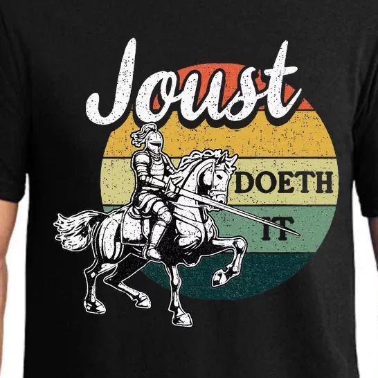 Joust Do It Jousting Knight Renaissance Festival Medieval Pajama Set