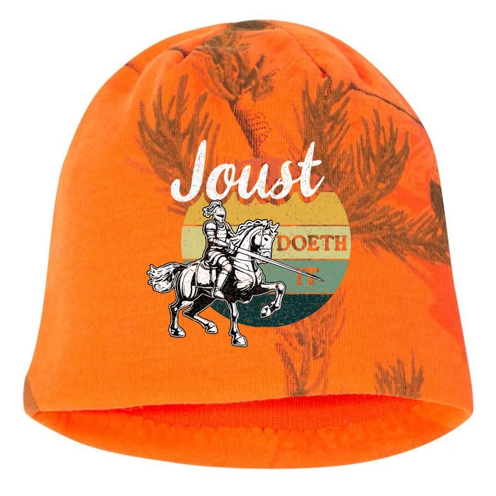 Joust Do It Jousting Knight Renaissance Festival Medieval Kati - Camo Knit Beanie