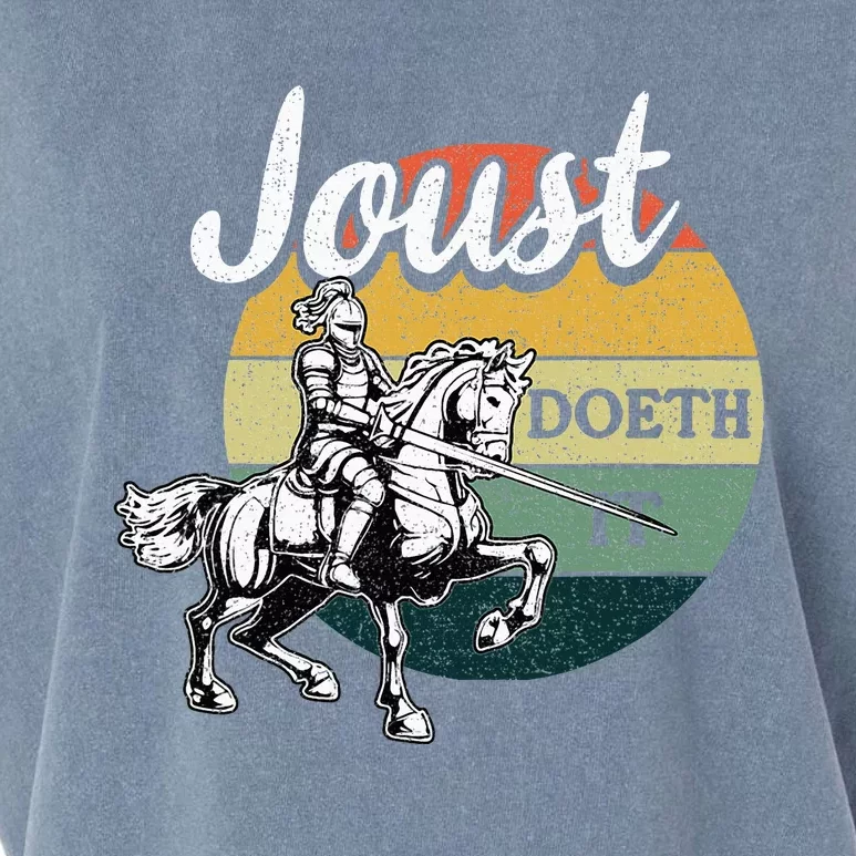 Joust Do It Jousting Knight Renaissance Festival Medieval Garment-Dyed Women's Muscle Tee