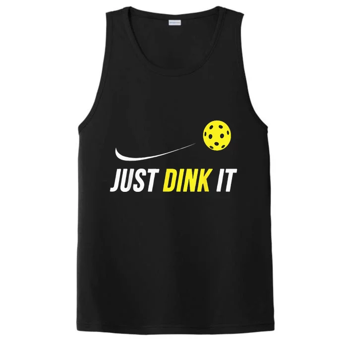 Just Dink It Funny Pickleball Performance Tank