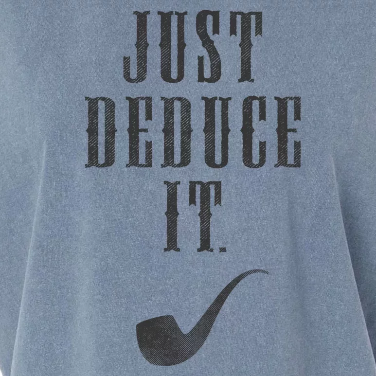 Just Deduce It Garment-Dyed Women's Muscle Tee