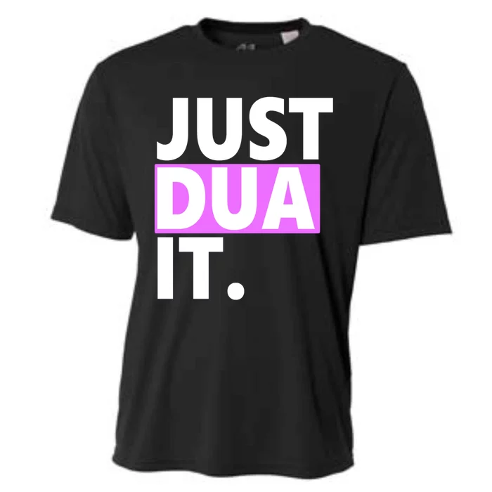 Just Dua It Islamic Prayer Praying Dua Dhikr Great Gift Cooling Performance Crew T-Shirt