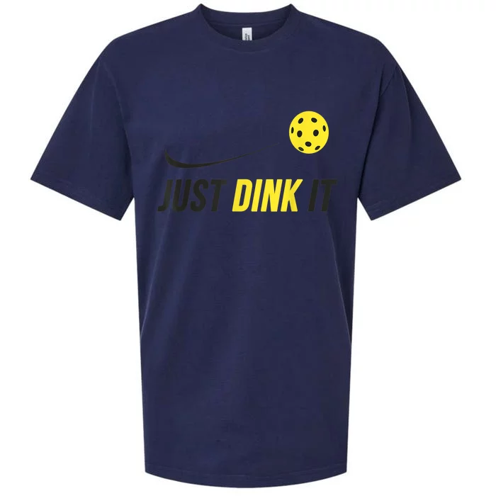 Just Dink It Funny Pickleball Shirt Sueded Cloud Jersey T-Shirt