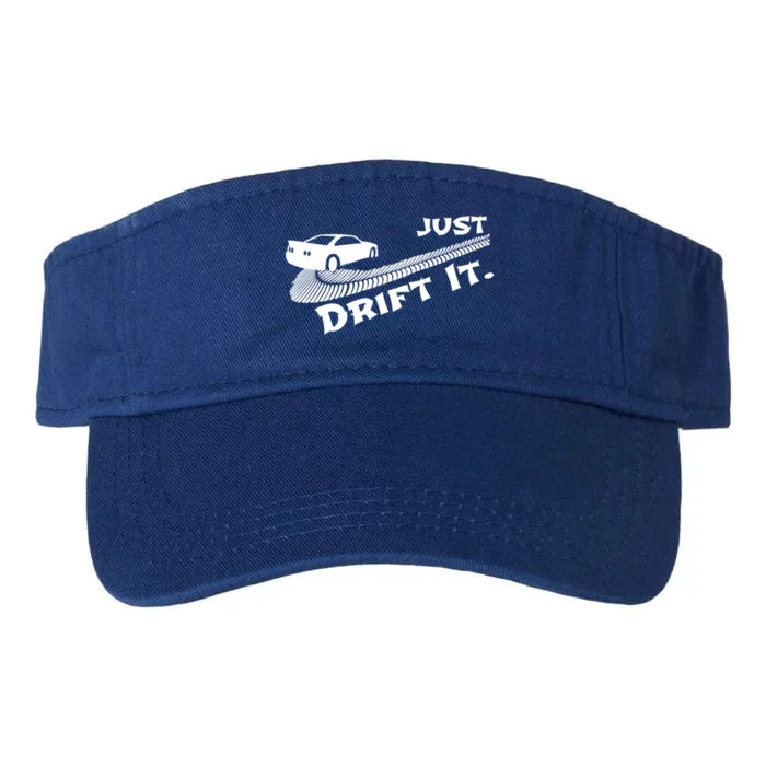 Just Drift It Auto Racing Import Tuner Motorsports Funny Gift Valucap Bio-Washed Visor