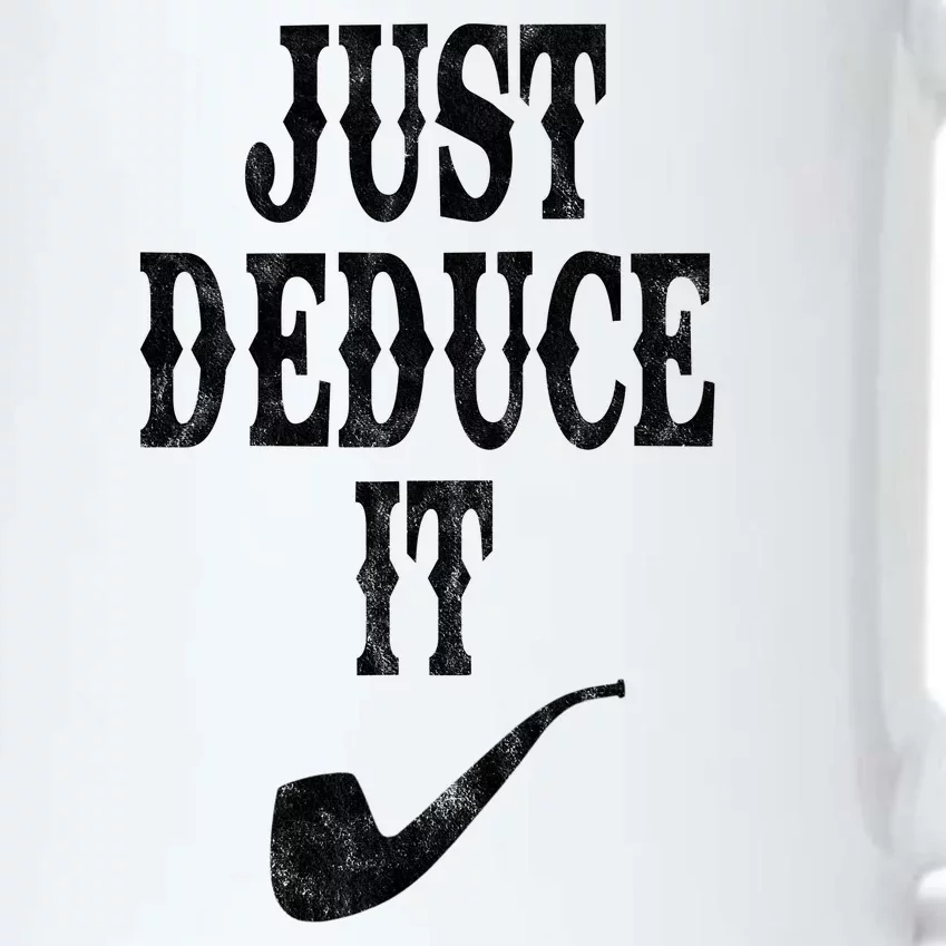 Just Deduce It Funny Retro Black Color Changing Mug