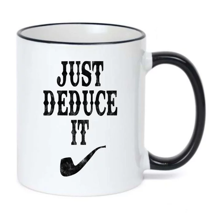 Just Deduce It Funny Retro Black Color Changing Mug