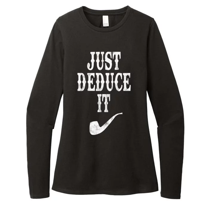 Just Deduce It Funny Retro Womens CVC Long Sleeve Shirt