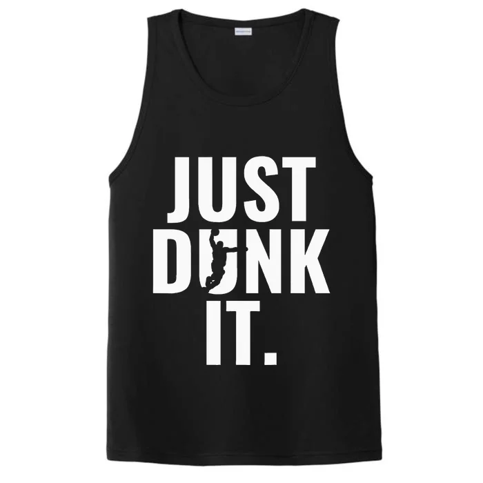 Just Dunk It Basketball Performance Tank