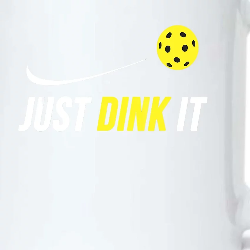 Just Dink It Funny Pickleball Black Color Changing Mug