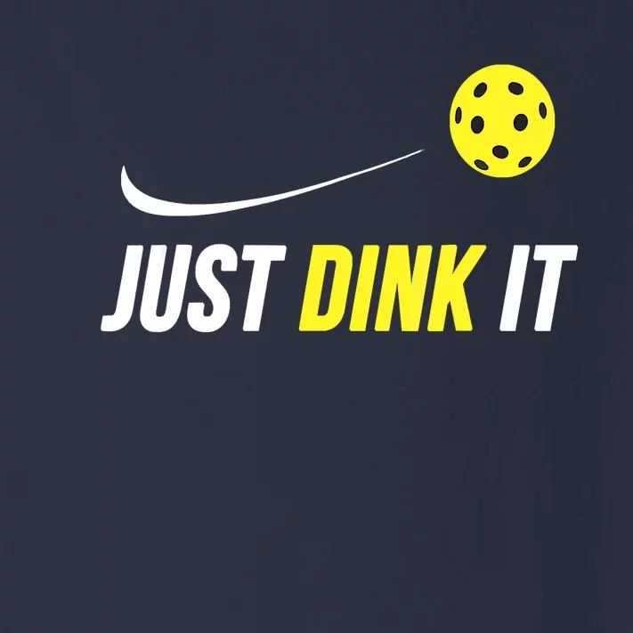 Just Dink It Funny Pickleball Toddler Long Sleeve Shirt