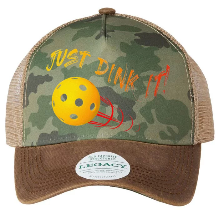 Just Dink It Funny Pickleball Legacy Tie Dye Trucker Hat