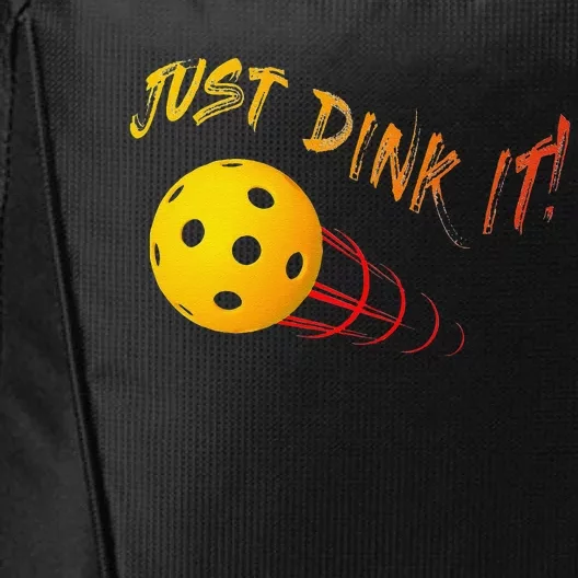 Just Dink It Funny Pickleball City Backpack