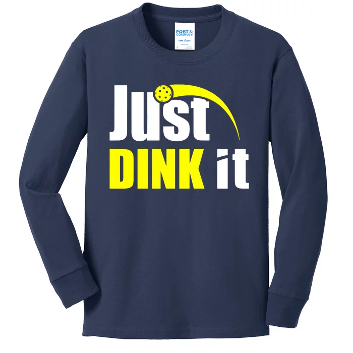 Just Dink It Kids Long Sleeve Shirt