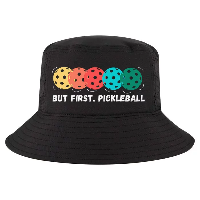 Just Dink It Funny Pickleball Pickle Ball Cool Comfort Performance Bucket Hat