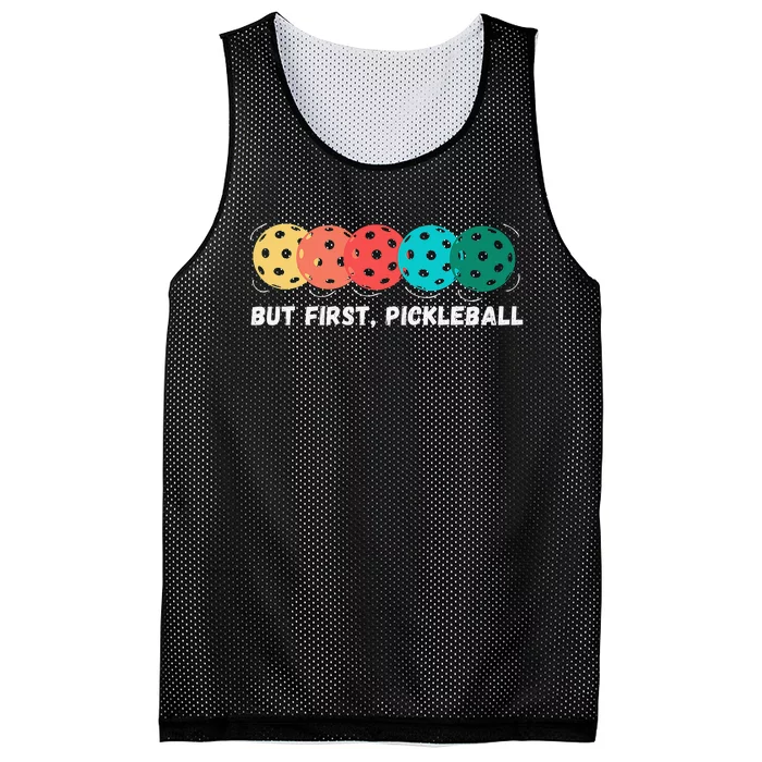 Just Dink It Funny Pickleball Pickle Ball Mesh Reversible Basketball Jersey Tank