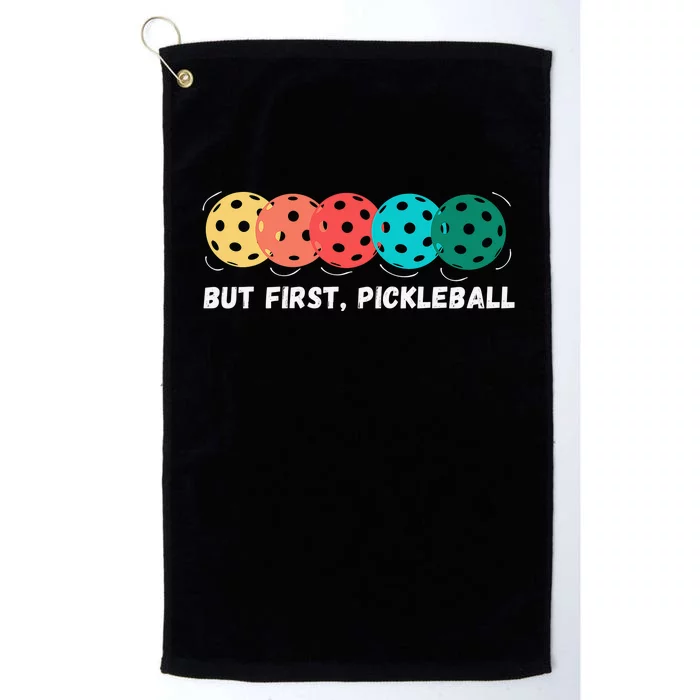 Just Dink It Funny Pickleball Pickle Ball Platinum Collection Golf Towel