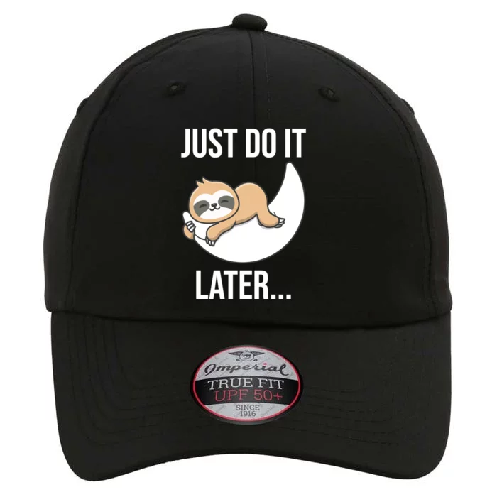 Just Do It Later Sloth The Original Performance Cap