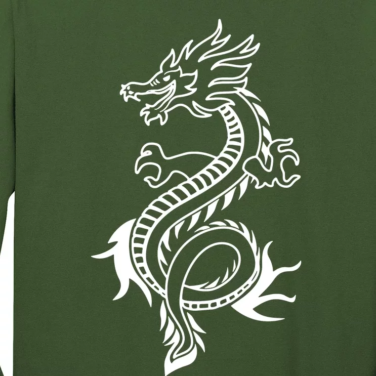 Japanese Dragon Long Sleeve Shirt