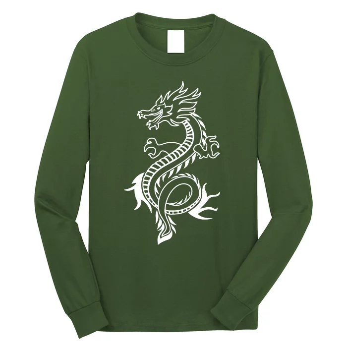 Japanese Dragon Long Sleeve Shirt