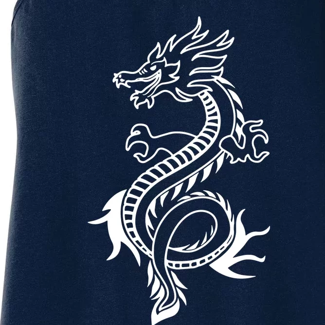 Japanese Dragon Women's Racerback Tank