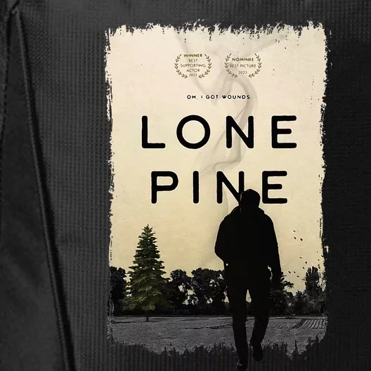 Jury Duty Lone Pine Poster City Backpack