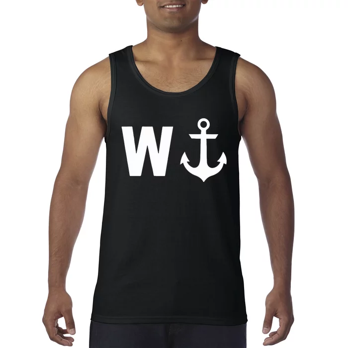 Jeffrey Dean Morgan W Anchor Tank Top