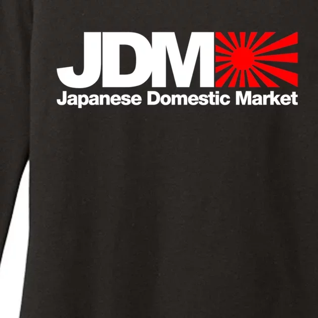 Japanese Domestic Market Jdm (3) Womens CVC Long Sleeve Shirt