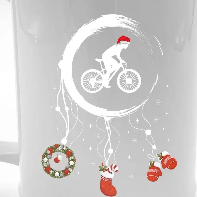 Joy Dreamcatcher Merry Christmas Road Bike Racing Bicycle Front & Back Beer Stein