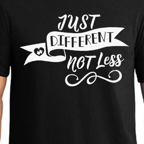 'Just Different, Not Less' Autism Awareness Pajama Set