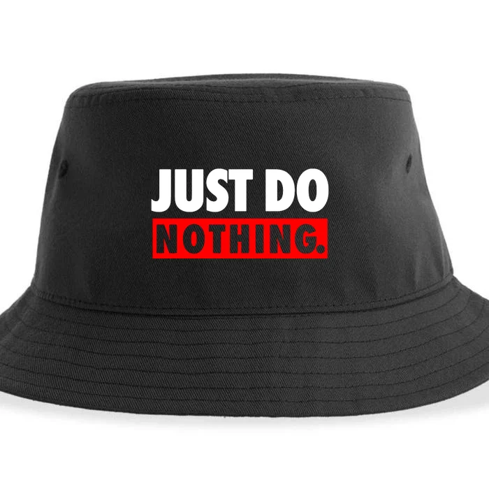 Just Do Nothing Sustainable Bucket Hat