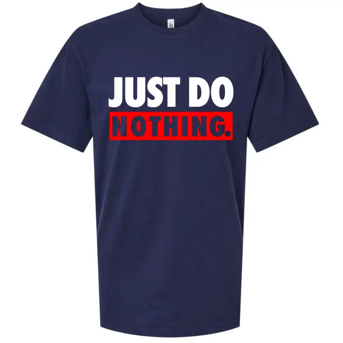 Just Do Nothing Sueded Cloud Jersey T-Shirt