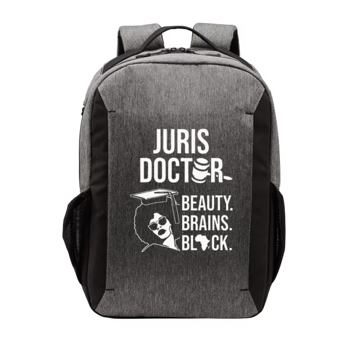 Juris Doctor of Jurisprudence Black Law School Graduation Vector Backpack