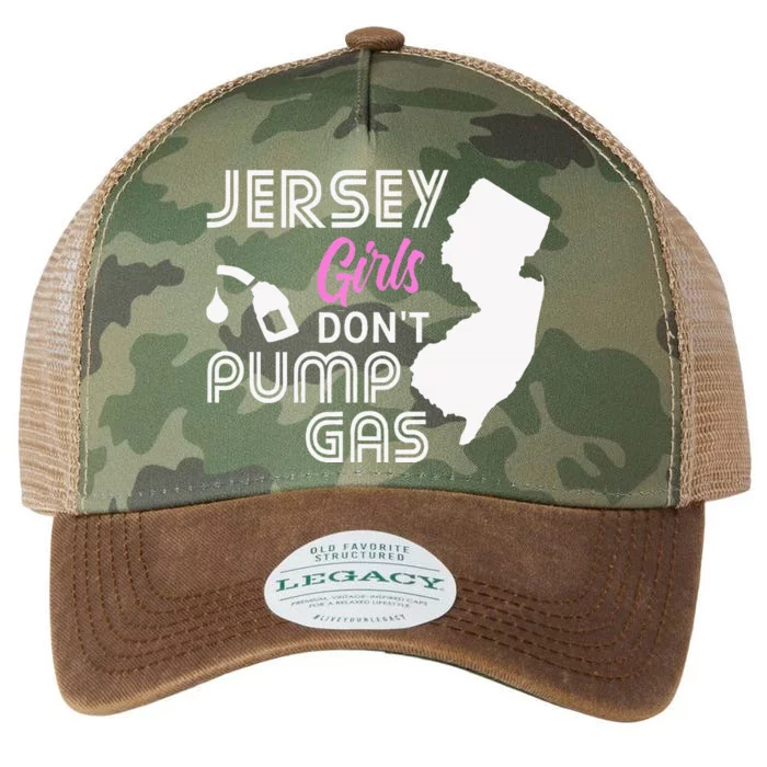 Jersey Dont Pump Gas State Outline Legacy Tie Dye Trucker Hat